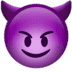 Smiling Face with Horns